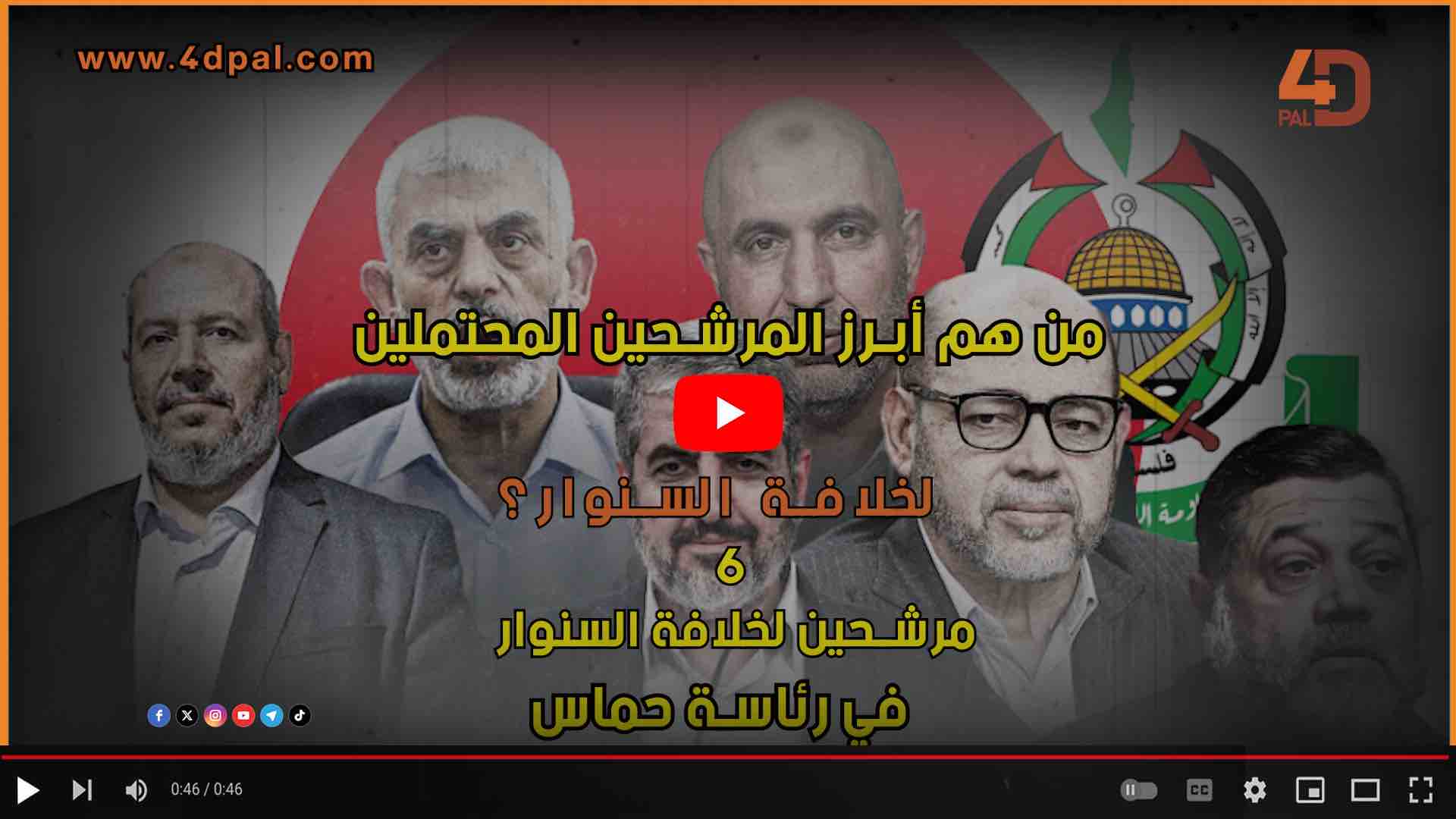 أبرز المرشحين المحتملين لخلافة السنوار