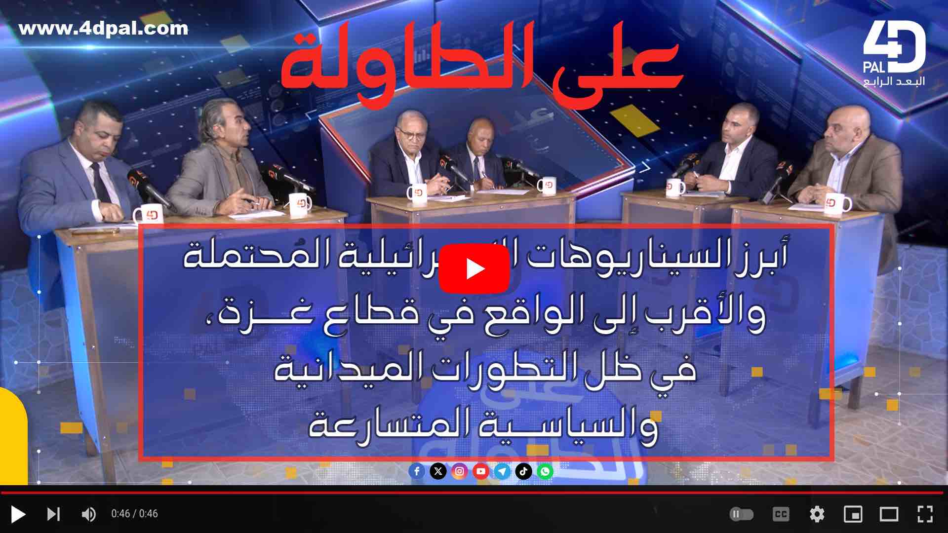 على الطاولة - أبرز السيناريوهات الإسرائيلية المُحتملة في قطــــاع غــــزة